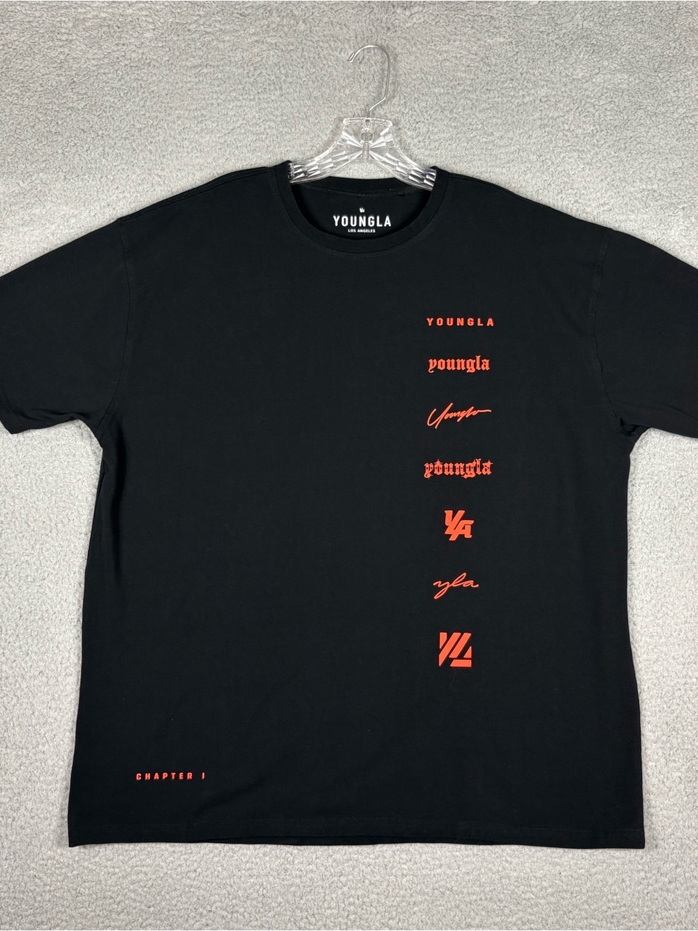 YoungLA California Block Party T-shirt Men’s Black Chapter 1
